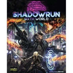 Catalyst Game Labs Shadowrun Sixth World Core Book Role Playing Games