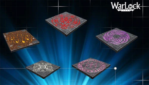 Wizkids Warlock Tiles: Summoning Circles Dungeons & Dragons 4 Wizkids Warlock Tiles: Summoning Circles Dungeons & Dragons