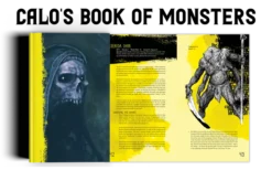 Free League Publishing Role Playing Games Mork Borg RPG : Calo's Book Of Monsters