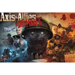 Wizards Of The Coast Board Games Axis & Allies & Zombies