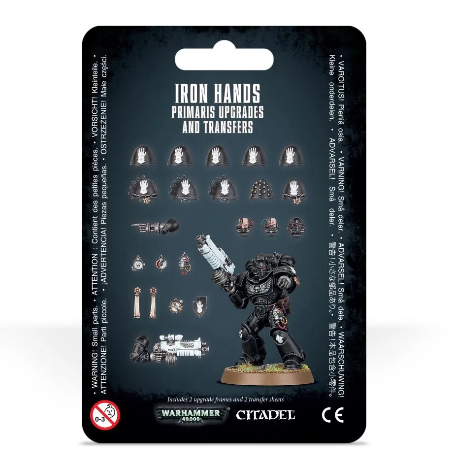 Games Workshop Iron Hands Primaris Upgrades & Transfers 3 Games Workshop Iron Hands Primaris Upgrades & Transfers