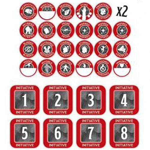 Gale Force Nine Dungeons & Dragons - Dungeon Master Token Set 4 Gale Force Nine Dungeons & Dragons - Dungeon Master Token Set