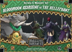 CMON Massive Darkness - Bloodmoon Assassins Vs. The Hellephant CMon Boxed Games