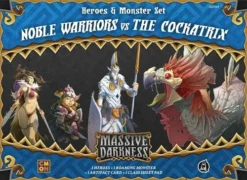 CMON Massive Darkness - Noble Warriors Vs. The Cockatrix