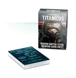 Games Workshop Adeptus Titanicus - Reaver Battle Titan Weapon Card Pack