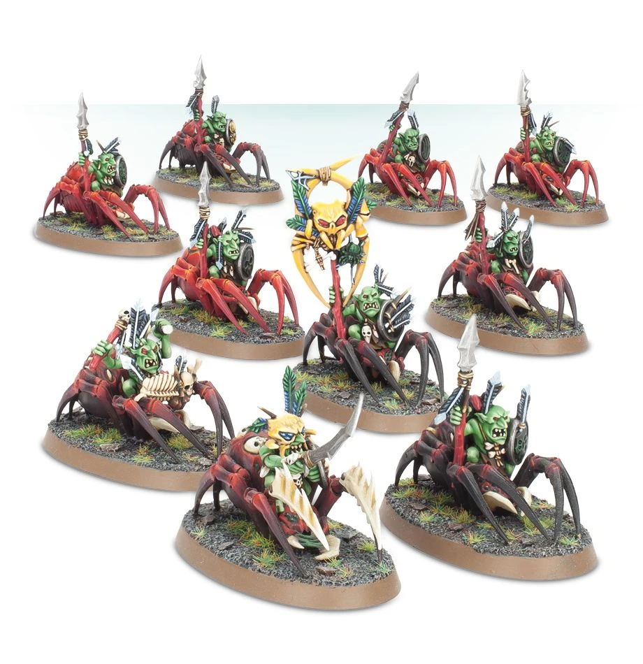Games Workshop Grot Spider Riders 4 Games Workshop Grot Spider Riders