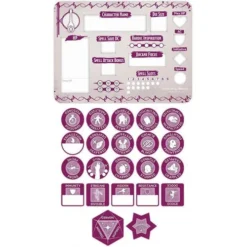 Gale Force Nine Dungeons & Dragons - Bard Token Set