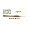 Green Stuff World Large #3 Synthetic Brush Brushes