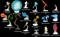 Wizkids D&D Spell Effects : Arcane Fury & Divine Might Dungeons & Dragons