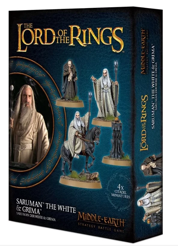 Games Workshop Saruman & Grima 3 Games Workshop Saruman & Grima