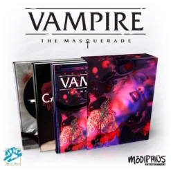 Modiphius Role Playing Games Vampire The Masquerade 5th Edition Slipcase Set