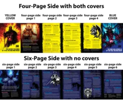 Free League Publishing Mork Borg RPG : The Unclean Leporello Of The Foul Wizard Baum Role Playing Games