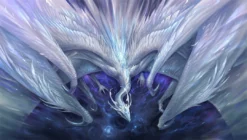 Gamermats - White Crystal Dragon Game Mats