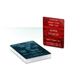 Games Workshop Adeptus Titanicus - Warlord Battle Titan Weapon Card Pack