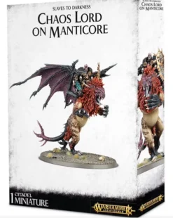 Games Workshop Chaos Lord / Sorcerer On Manticore