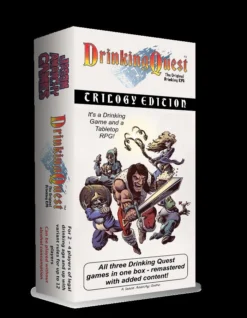 Asmodee Card Games Drinking Quest - Trilogy Edition