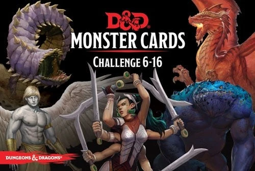 Gale Force Nine Dungeons & Dragons - Monster Cards : Challenge 6-16 3 Gale Force Nine Dungeons & Dragons - Monster Cards : Challenge 6-16