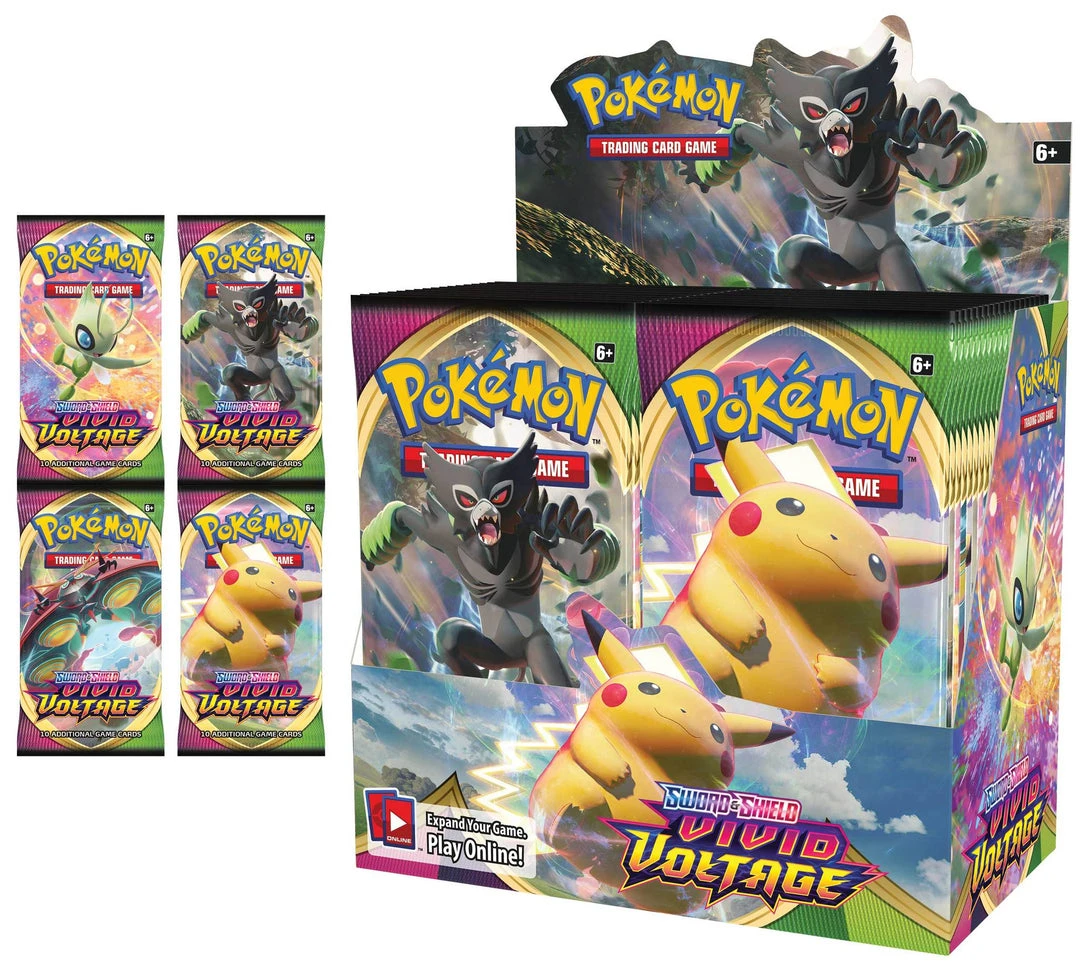 Pokemon - Sword & Shield : Vivid Voltage Booster Box 3 Pokemon - Sword & Shield : Vivid Voltage Booster Box