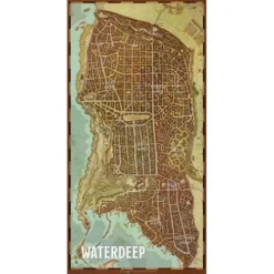 Gale Force Nine Waterdeep: City Map Fantasy