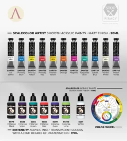 Scale75 Paints Color Theory Banshee - Custom Paint Set