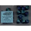 Chessex : Gamini Blue-teal/gold D10 1 Chessex : Gamini Blue-teal/gold D10