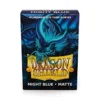 Arcane Tinmen Gaming Accessories Dragon Shields : Night Blue - Matte (60 Count Japanese Size)