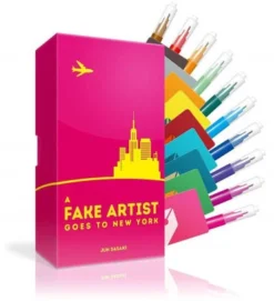 Oink Games Board Games A Fake Artist Goes To New York