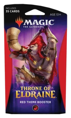 Wizards Of The Coast MtG: Throne Of Eldraine Theme Booster Magic The Gathering