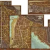 Gale Force Nine Fantasy Waterdeep: City Wards Map