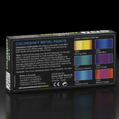 Green Stuff World Paints Colorshift Metal Paint Set 1
