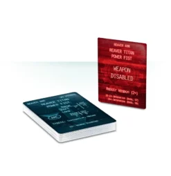 Games Workshop Adeptus Titanicus - Reaver Battle Titan Weapon Card Pack 9 Games Workshop Adeptus Titanicus - Reaver Battle Titan Weapon Card Pack