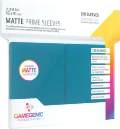 Gamegenic Matte Prime Sleeves (100 Count) (10 Color Options) Gaming Accessories