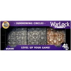 Wizkids Warlock Tiles: Summoning Circles Dungeons & Dragons