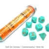 Chessex : Lab Dice - Test Tube 7 Dice Set