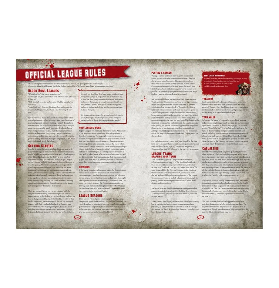 Games Workshop Inaugural Blood Bowl Almanac 4 Games Workshop Inaugural Blood Bowl Almanac