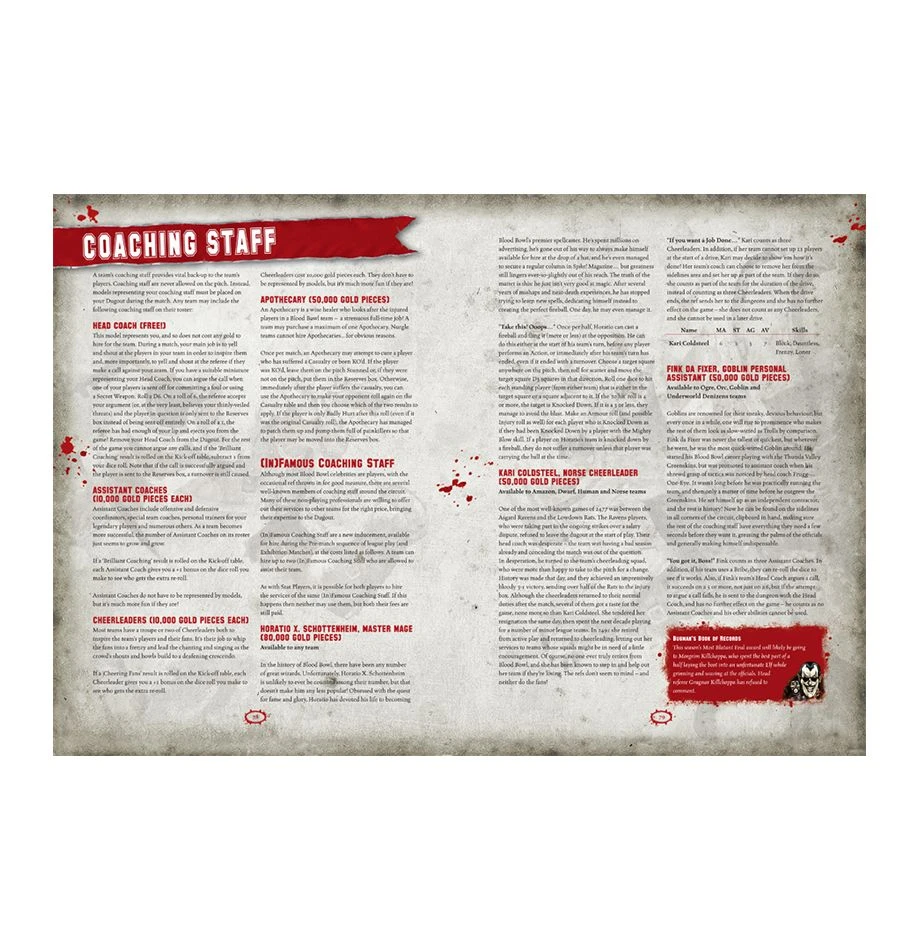 Games Workshop Inaugural Blood Bowl Almanac 5 Games Workshop Inaugural Blood Bowl Almanac