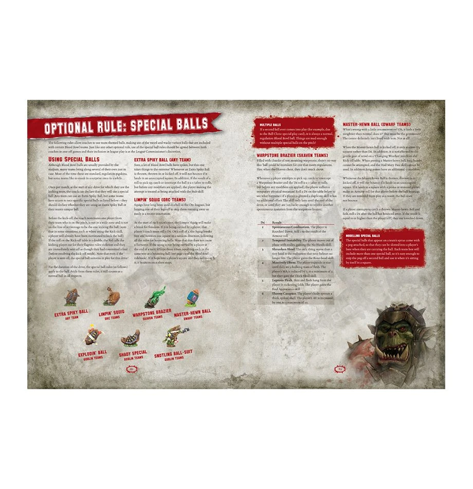 Games Workshop Inaugural Blood Bowl Almanac 6 Games Workshop Inaugural Blood Bowl Almanac