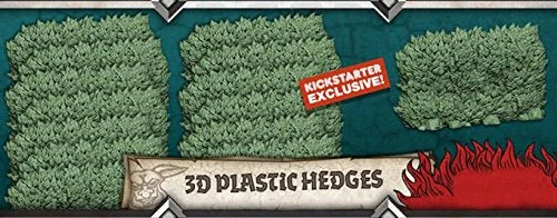 CMON CMon Boxed Games Zombicide - Green Horde 3D Plastic Hedges 3 CMON CMon Boxed Games Zombicide - Green Horde 3D Plastic Hedges