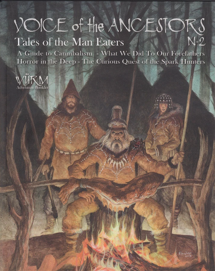 CHAOSIUM,INC Wurm RPG: Voice Of Ancestors Volume 2 - Tales Of The Man Eaters Fantasy 3 CHAOSIUM,INC Wurm RPG: Voice Of Ancestors Volume 2 - Tales Of The Man Eaters Fantasy