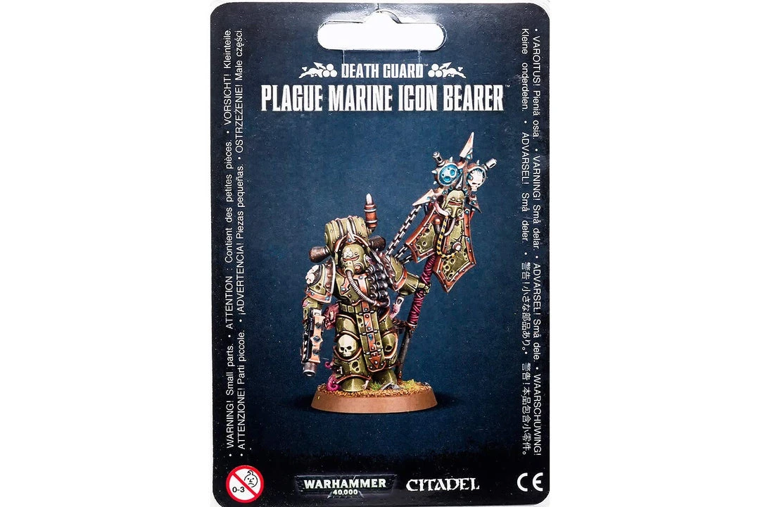 Games Workshop Plague Marine Icon Bearer 3 Games Workshop Plague Marine Icon Bearer