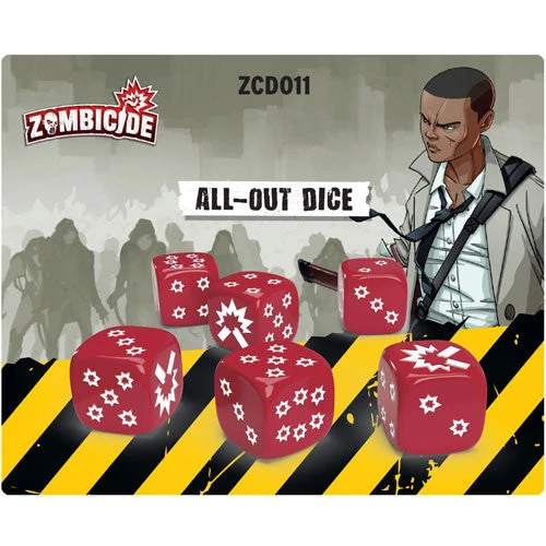 CMON CMon Boxed Games Zombicide 2nd Edition - All Out Dice 3 CMON CMon Boxed Games Zombicide 2nd Edition - All Out Dice