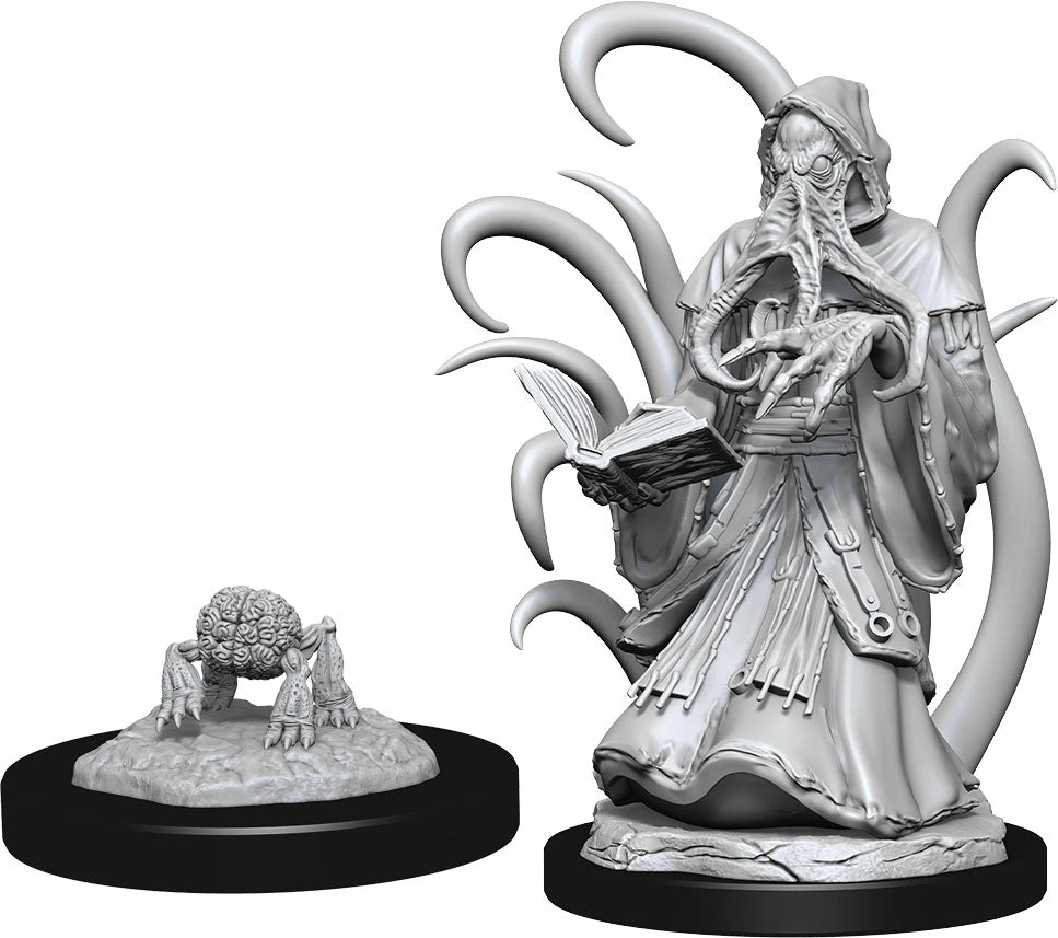 NECA Dungeons & Dragons Nolzur`s Marvelous Unpainted Miniatures: W13 Alhoon & Intellect Devourers 3 NECA Dungeons & Dragons Nolzur`s Marvelous Unpainted Miniatures: W13 Alhoon & Intellect Devourers