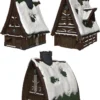 NECA Dungeons & Dragons Fantasy Miniatures: Icons Of The Realms Icewind Dale: Rime Of The Frostmaiden - Ten Towns Papercraft Set