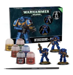 Games Workshop Intercessors + Paint Set
