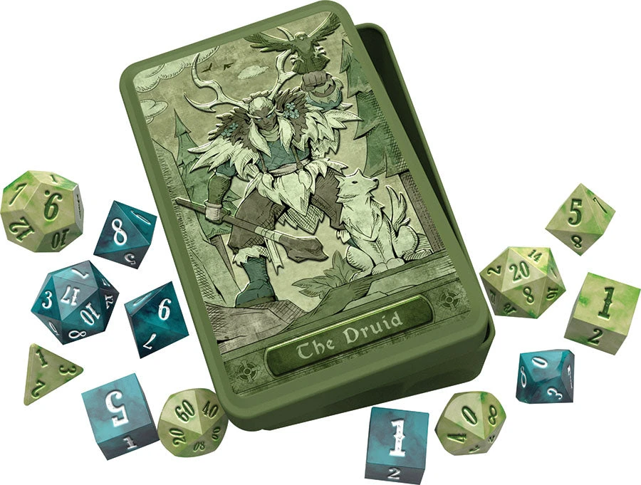 BEADLE & GRIMM'S LLC Druid Dice Set 3 BEADLE & GRIMM'S LLC Druid Dice Set