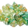 CHESSEX MFG. CO. LLC Nebula: 16mm D6 Spring/white Luminary Dice Block (12 Dice)