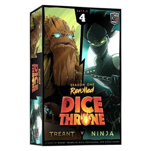 Roxley 2 Player Games Dice Throne: Season 1 Rerolled - Box 4 - Treant Vs. Ninja 3 Roxley 2 Player Games Dice Throne: Season 1 Rerolled - Box 4 - Treant Vs. Ninja