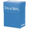 Ultrapro Gaming Accessories Poly Deck Box - Light Blue