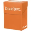 Ultrapro Gaming Accessories Poly Deck Box - Orange