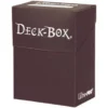 Ultrapro Poly Deck Box - Brown Gaming Accessories